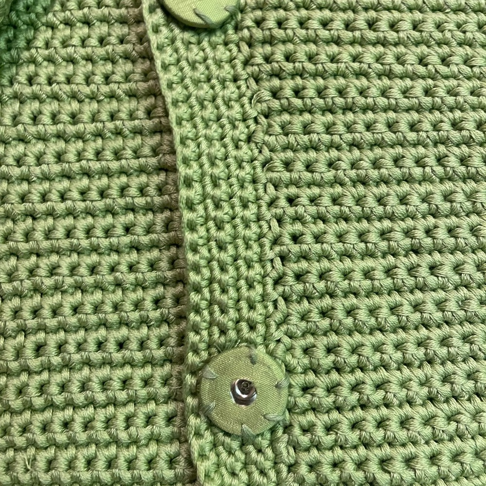 JONES NEW YORK SIGNATURE Floral Snap Handknit Cardigan - Picture 5 of 6